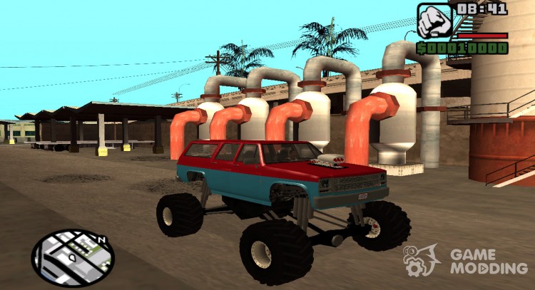 Rancher XL Monster Truck para GTA San Andreas