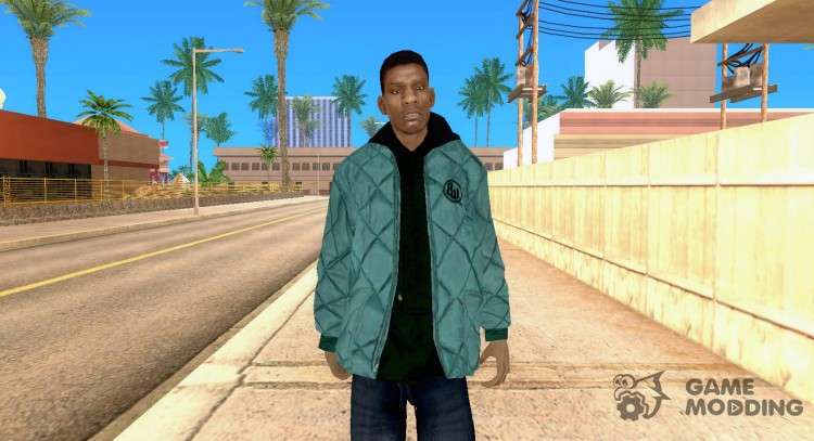 Grand afro for GTA San Andreas