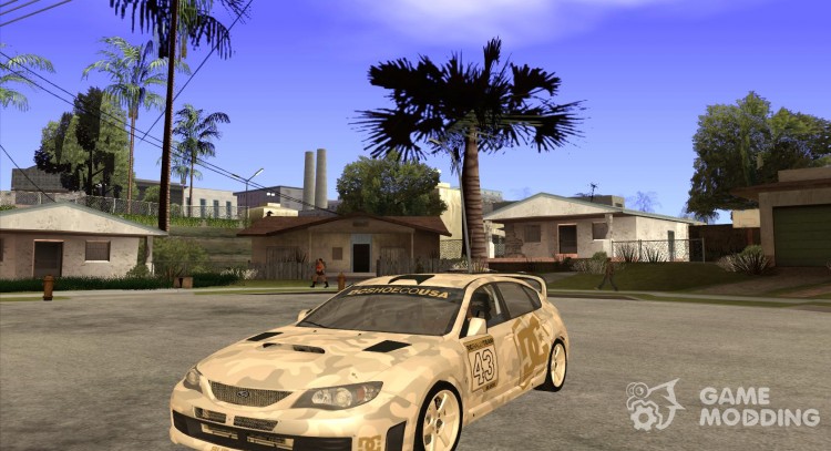 Subaru Impreza WRX STi DC Shoes из DIRT 2 для GTA San Andreas