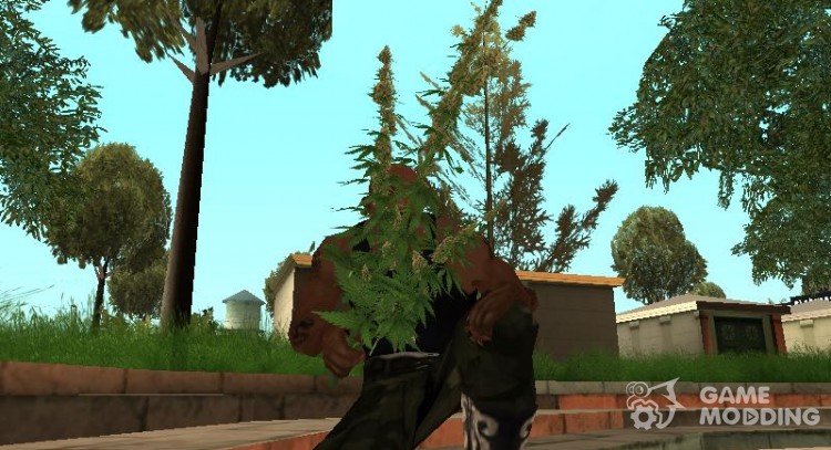 Bush cannabis para GTA San Andreas