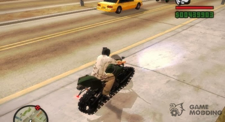 Panzercycle из Mercenaries 2 World in Flames для GTA San Andreas