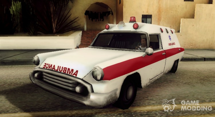 Old Ambulance for GTA San Andreas