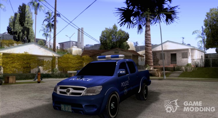 Toyota Hilux Somalilandia policía para GTA San Andreas