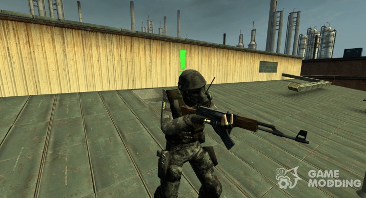 Half Life 1 солдат-a выглядеть для Counter-Strike Source