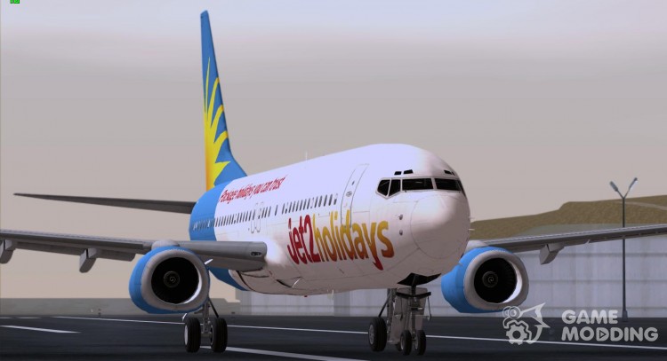 The Boeing 737-800 Jet2Holidays for GTA San Andreas