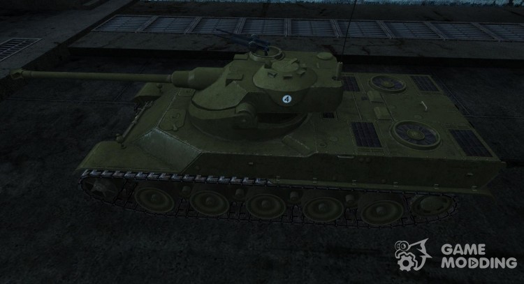 La piel para el AMX 50 100 para World Of Tanks