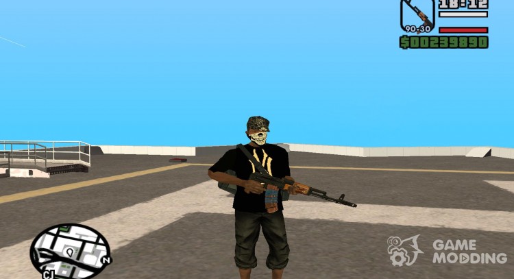 Пак оружия v2 для GTA San Andreas
