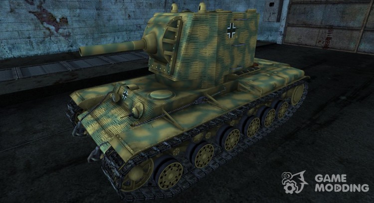 Skin for KV-2 (trophy) for World Of Tanks
