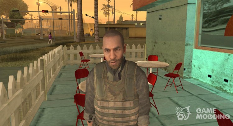 Боевик из COD Modern Warfare 2 для GTA San Andreas