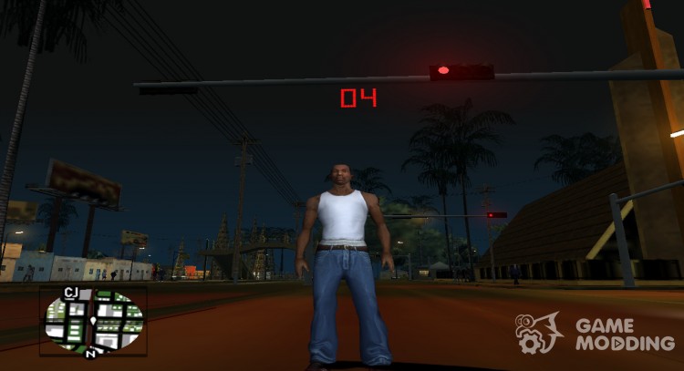 Traffic Lights Countdown для GTA San Andreas