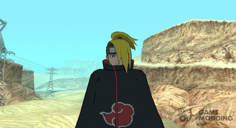Дейдара de Naruto HD (Акацке) para GTA San Andreas