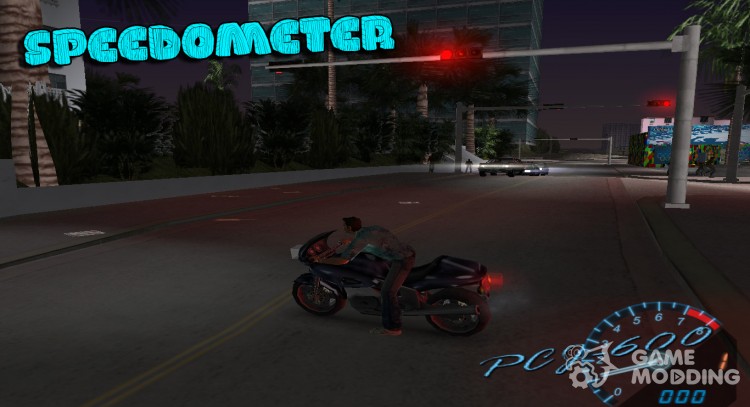 NFSU Speedometer para GTA Vice City