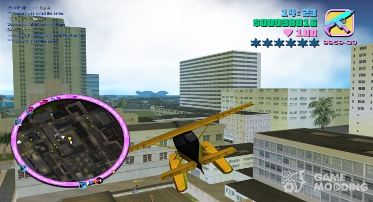 Vice City Radar de alta definición para GTA Vice City
