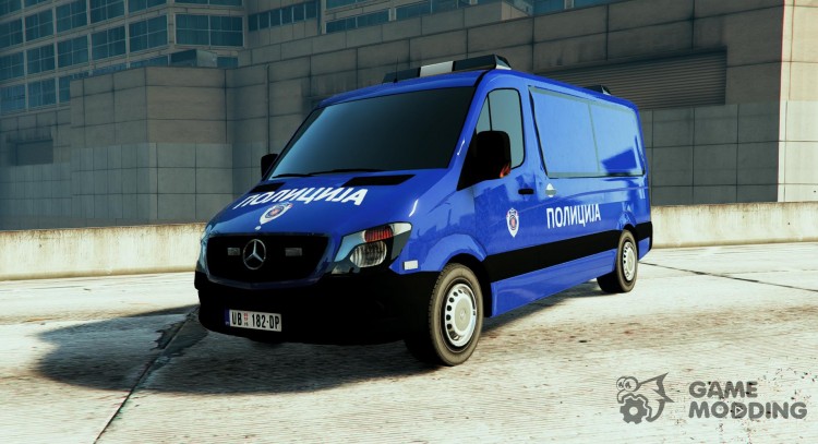Servio Police Van - Srbijanska Marica - v1.2 para GTA 5