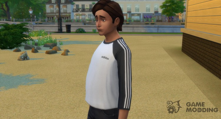 Camisetas de younzoey para Sims 4