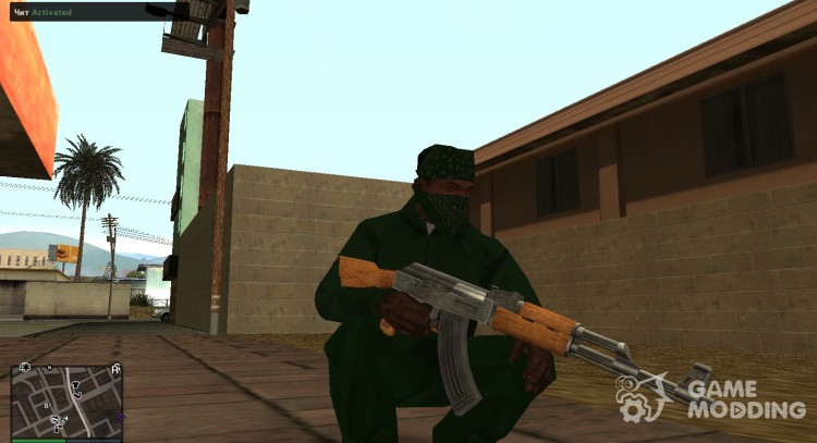 GTA IV Weapons пак для GTA San Andreas