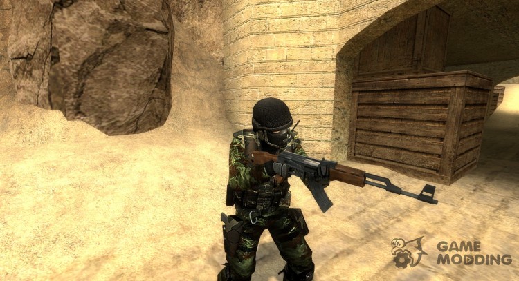 Bourne tácticas de camuflaje urbano para Counter-Strike Source