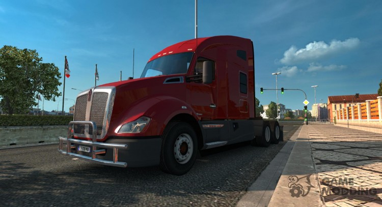 Kenworth T680 from ATS for Euro Truck Simulator 2