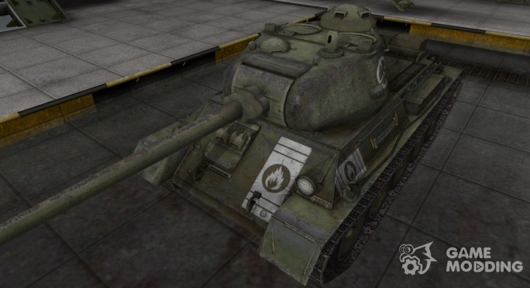 Зоны пробития контурные для Т-43 для World Of Tanks