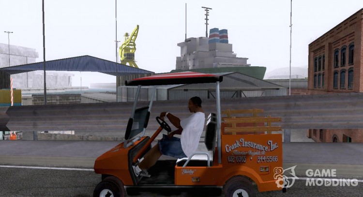 Golfcart carrito de compra para GTA San Andreas