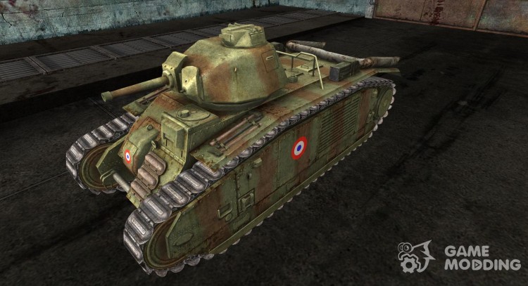 Skin for Panzer B2 740 (f) for World Of Tanks