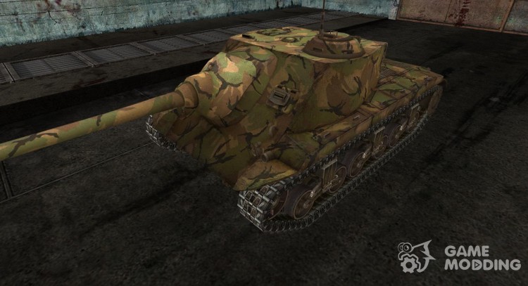 Skin for T25 AT No. 5 for World Of Tanks
