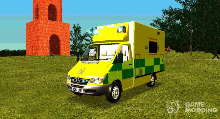 Mercedes-Benz Sprinter London Ambulance para GTA San Andreas