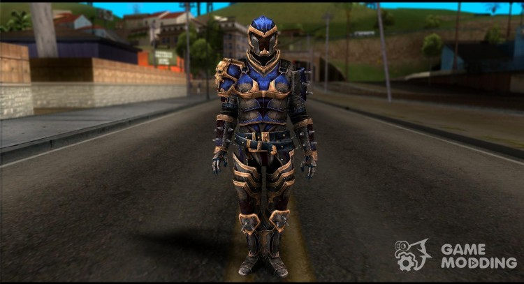 Shepard Reckoner Armor from Mass Effect 3 для GTA San Andreas