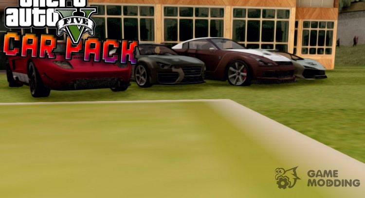 Pack vehicles from Grand Theft Auto V для GTA San Andreas