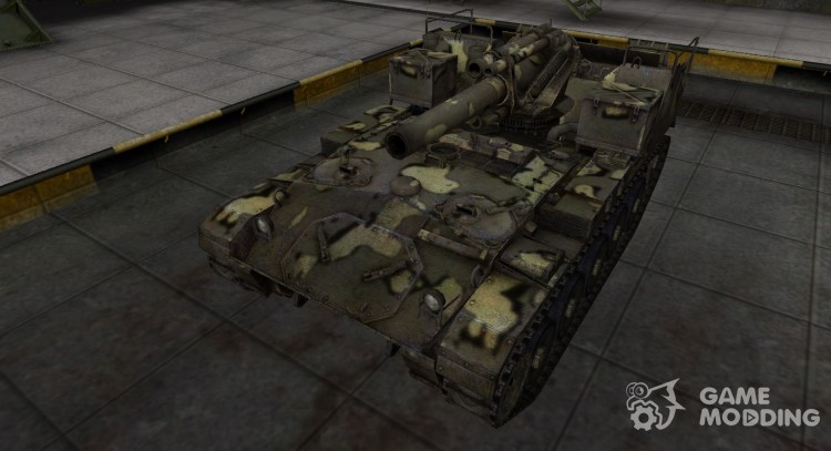 Simple skin M41 for World Of Tanks