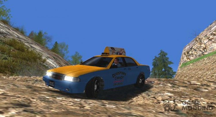 Taxi from GTA V для GTA San Andreas