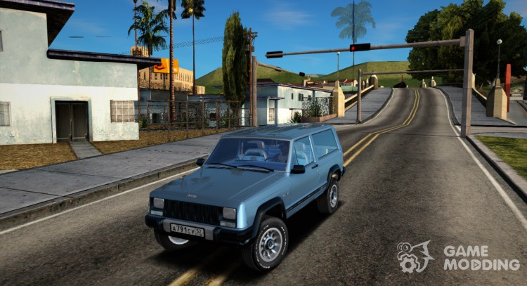 Jeep Cherokee XJ Radmir RP для GTA San Andreas