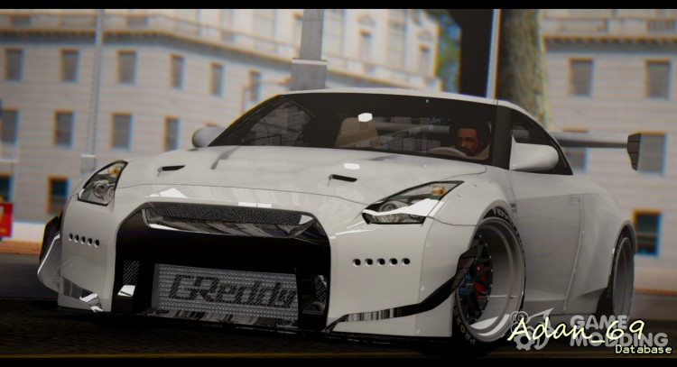 El Nissan GT-R35 Rocket Bunny v2 para GTA San Andreas