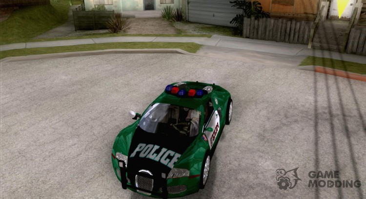 Bugatti Veyron police San Fiero for GTA San Andreas