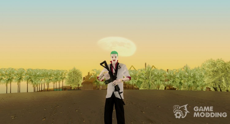 The Joker from Suicide Squad Re-Textured para GTA San Andreas