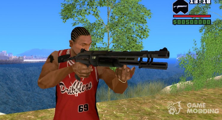 Shotgun из Crysis Warhead для GTA San Andreas