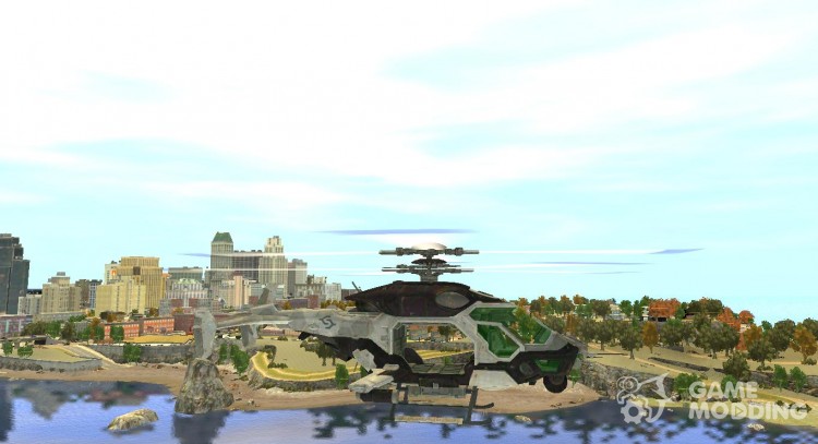 Вертолёт C.E.L.L для GTA 4