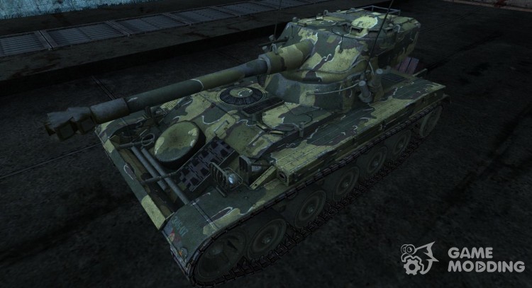 Skin for AMX 13 75 No. 32 for World Of Tanks