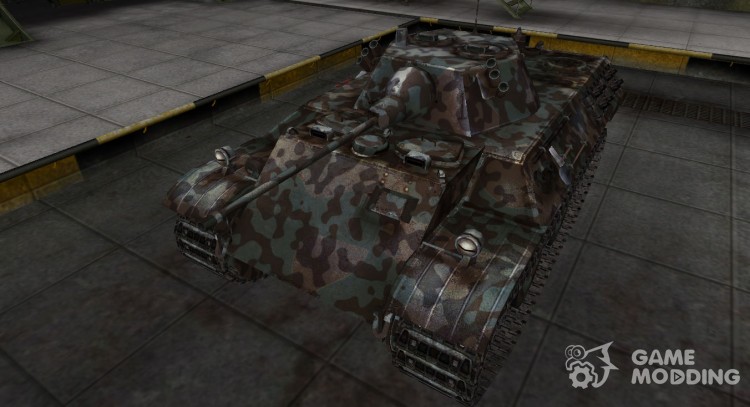 Mountain camouflage for VK 16.02 Leopard for World Of Tanks