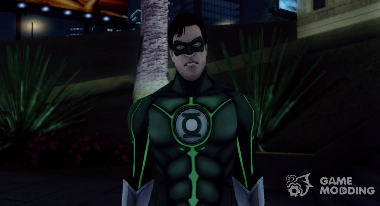 Green Lantern из Injustice для GTA San Andreas