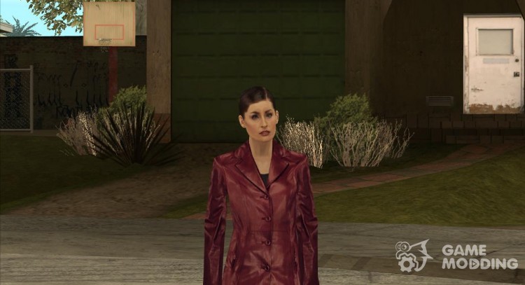 Mona Sax red jacket from Max Payne para GTA San Andreas