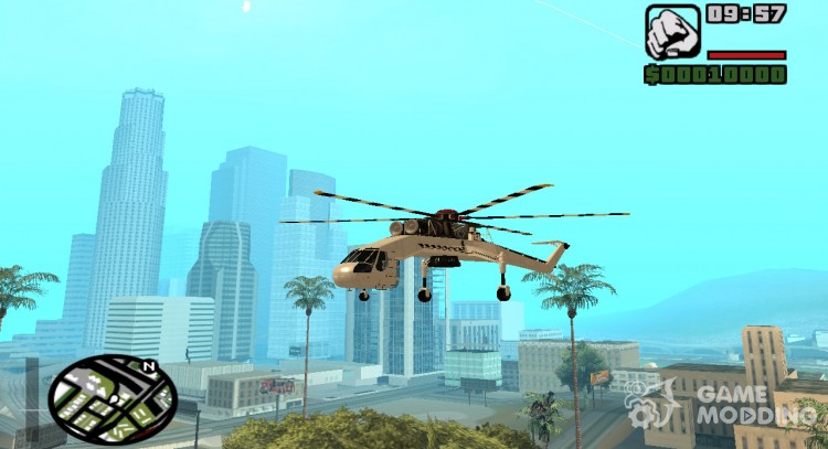 GTA 5 HVY Skylift para GTA San Andreas