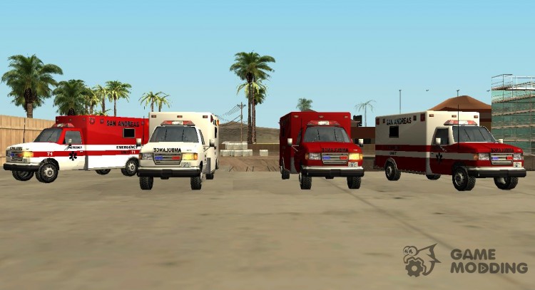 Improved file carcols.dat by Vexillum для GTA San Andreas