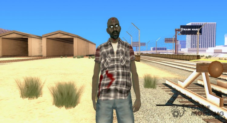 Zombie Skin - bmost для GTA San Andreas