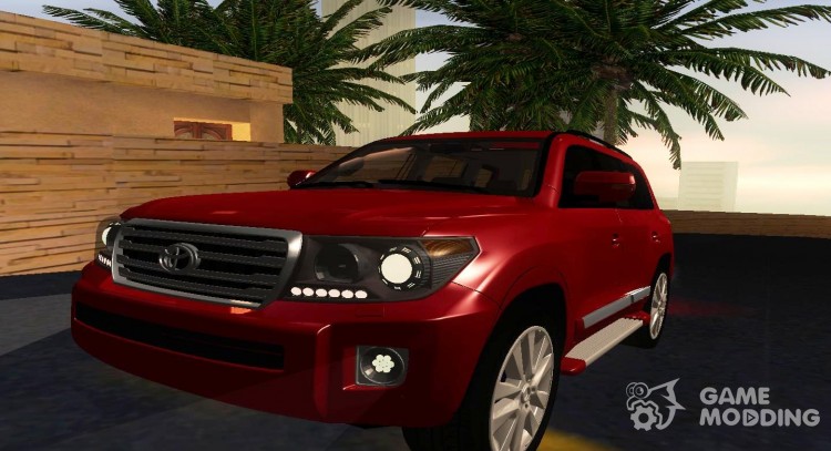 Toyota Land Cruiser 200 2013 для GTA San Andreas