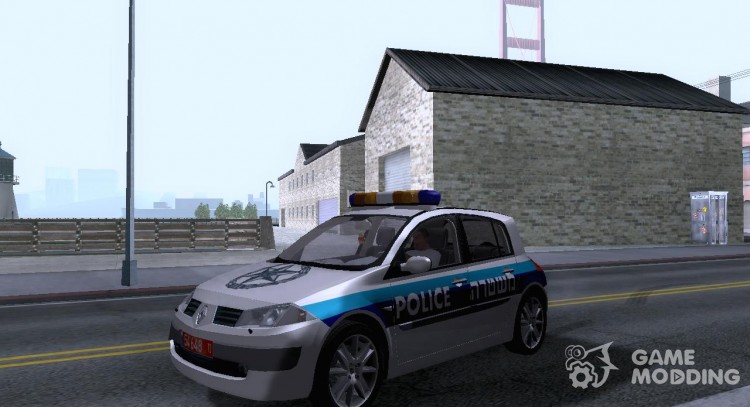 Израильская полиция Megane для GTA San Andreas