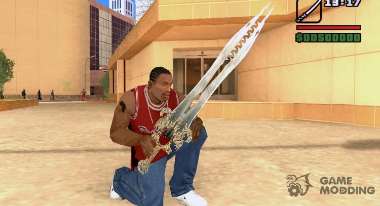 La espada de la TES4:Oblivion para GTA San Andreas