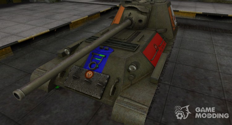Качественный скин для СУ-100М1 для World Of Tanks