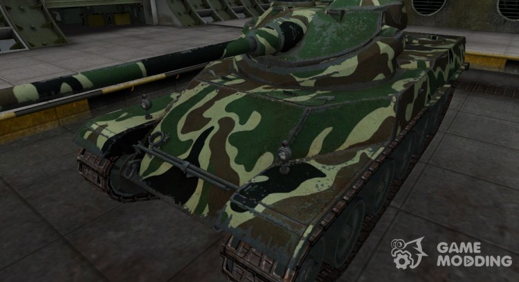 El skin con el camuflaje para el AMX 50 100 para World Of Tanks