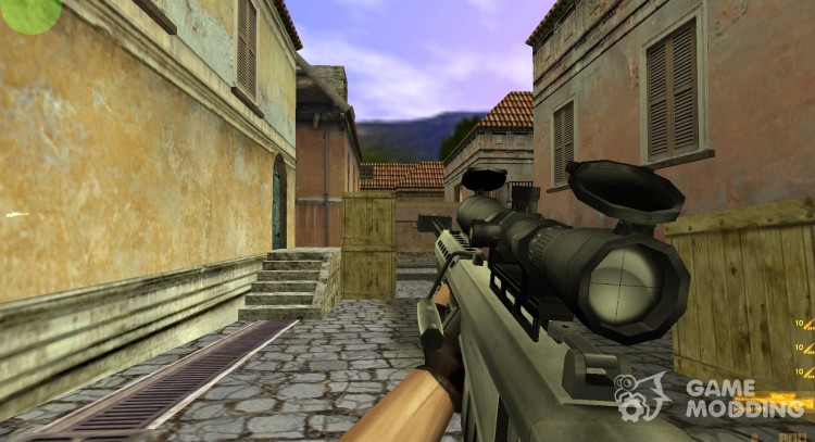 Серый M82A1 для Counter Strike 1.6